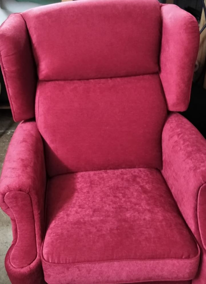 Sofá restaurado